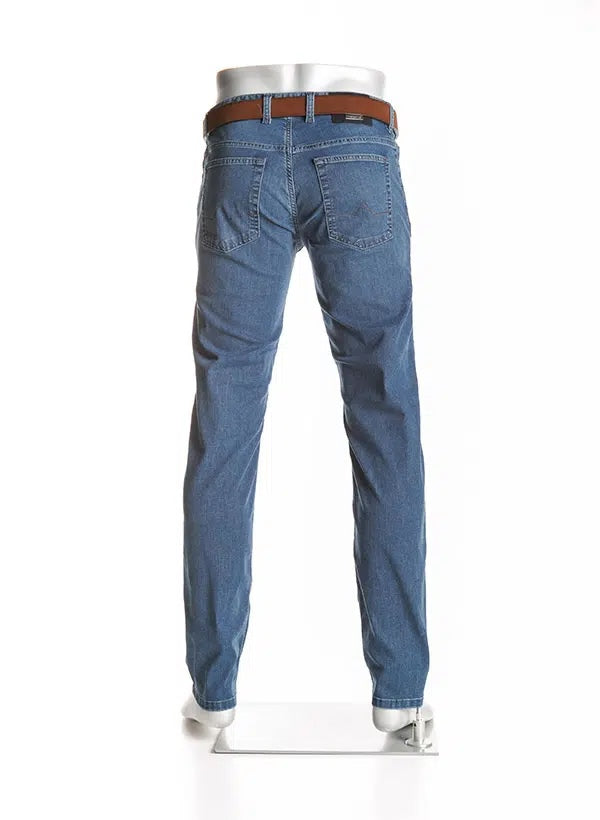 Jeans dun stretch - blauw