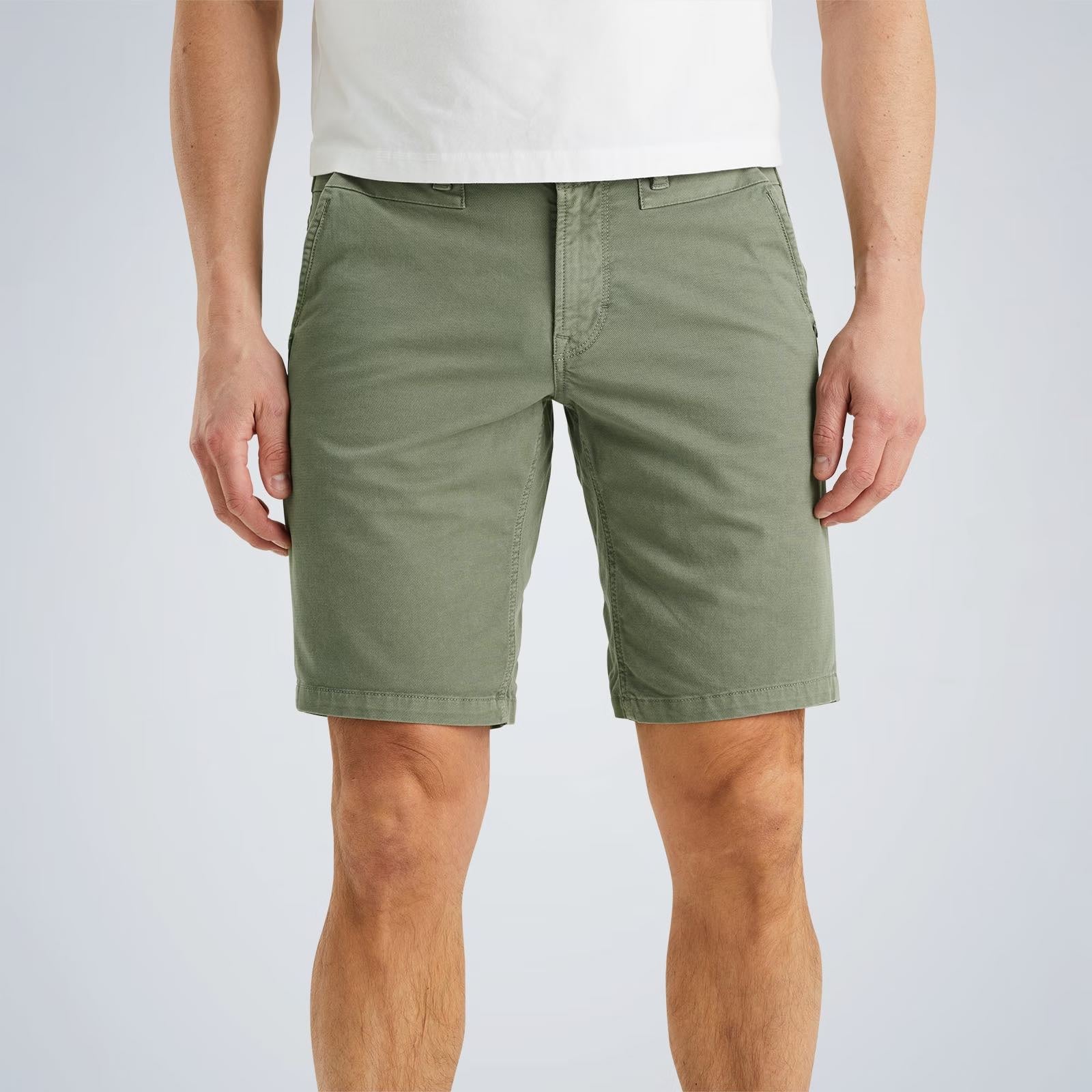 Short chino - groengijs