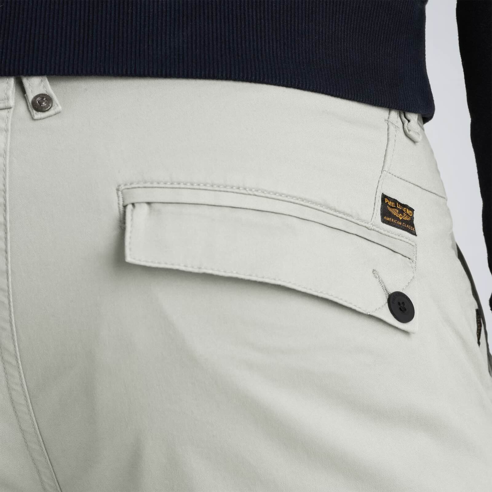 Chino american classic - PTR935 - lichtgrijs