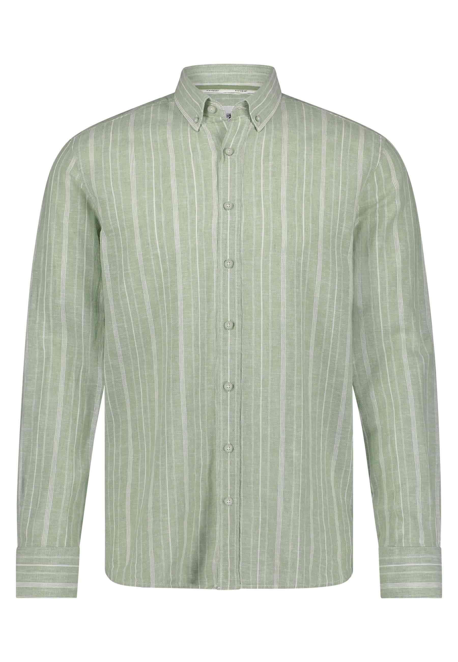 Overhemd streep - groen