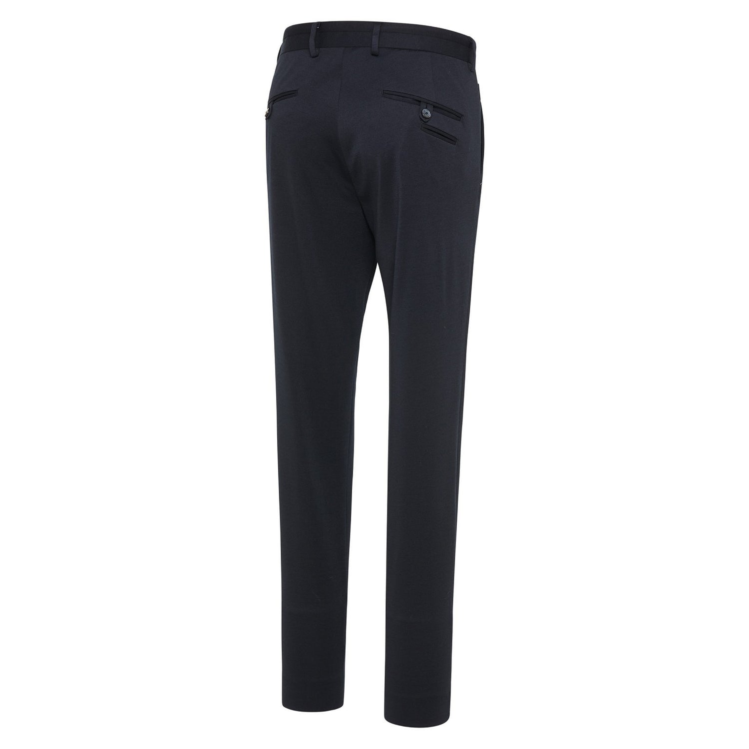 Chino jersey donkerblauw
