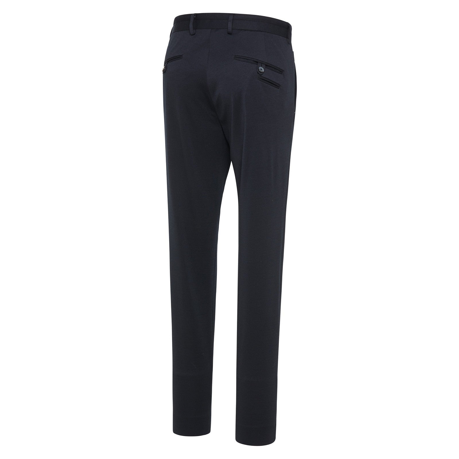 Chino jersey donkerblauw