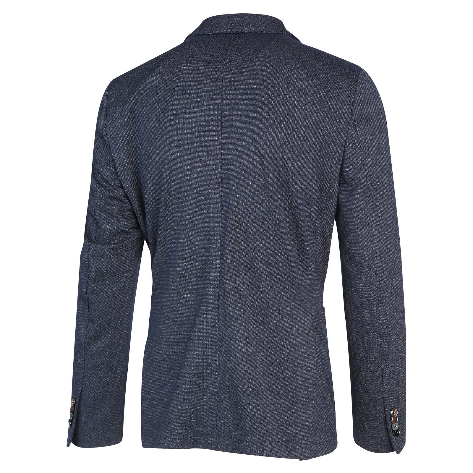 Colbert jersey middenblauw