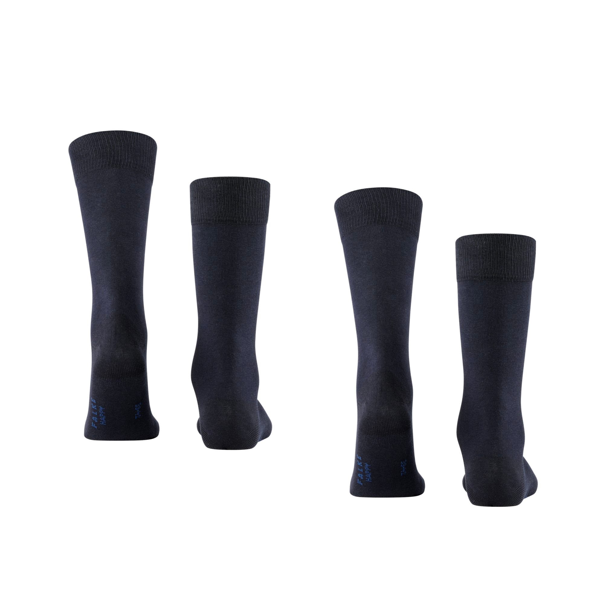 Sokken happy 2-pack dark navy