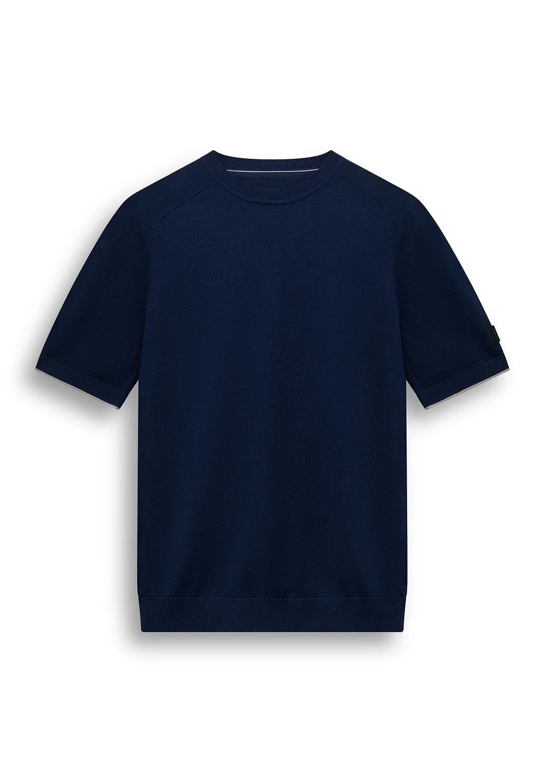 T-shirt ronde hals - blauw