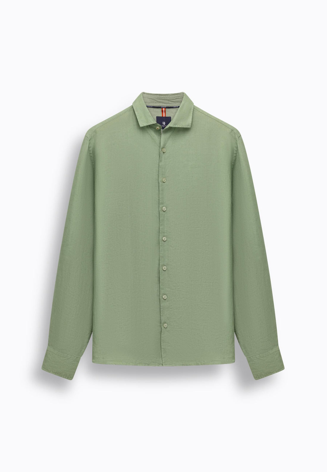 Overhemd van hoogwaardig linnen - groen