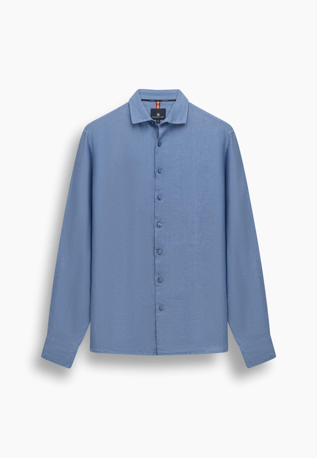 Overhemd van hoogwaardig linnen - blauw