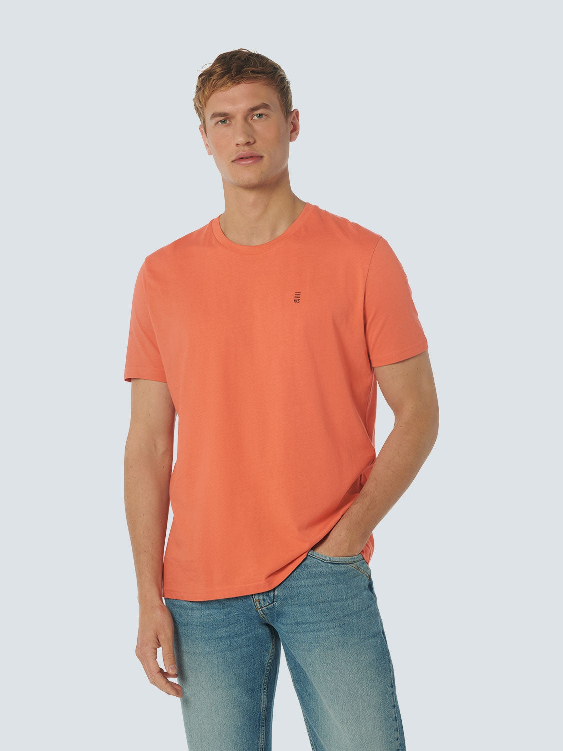 T shirt korte mouw -oranjerood