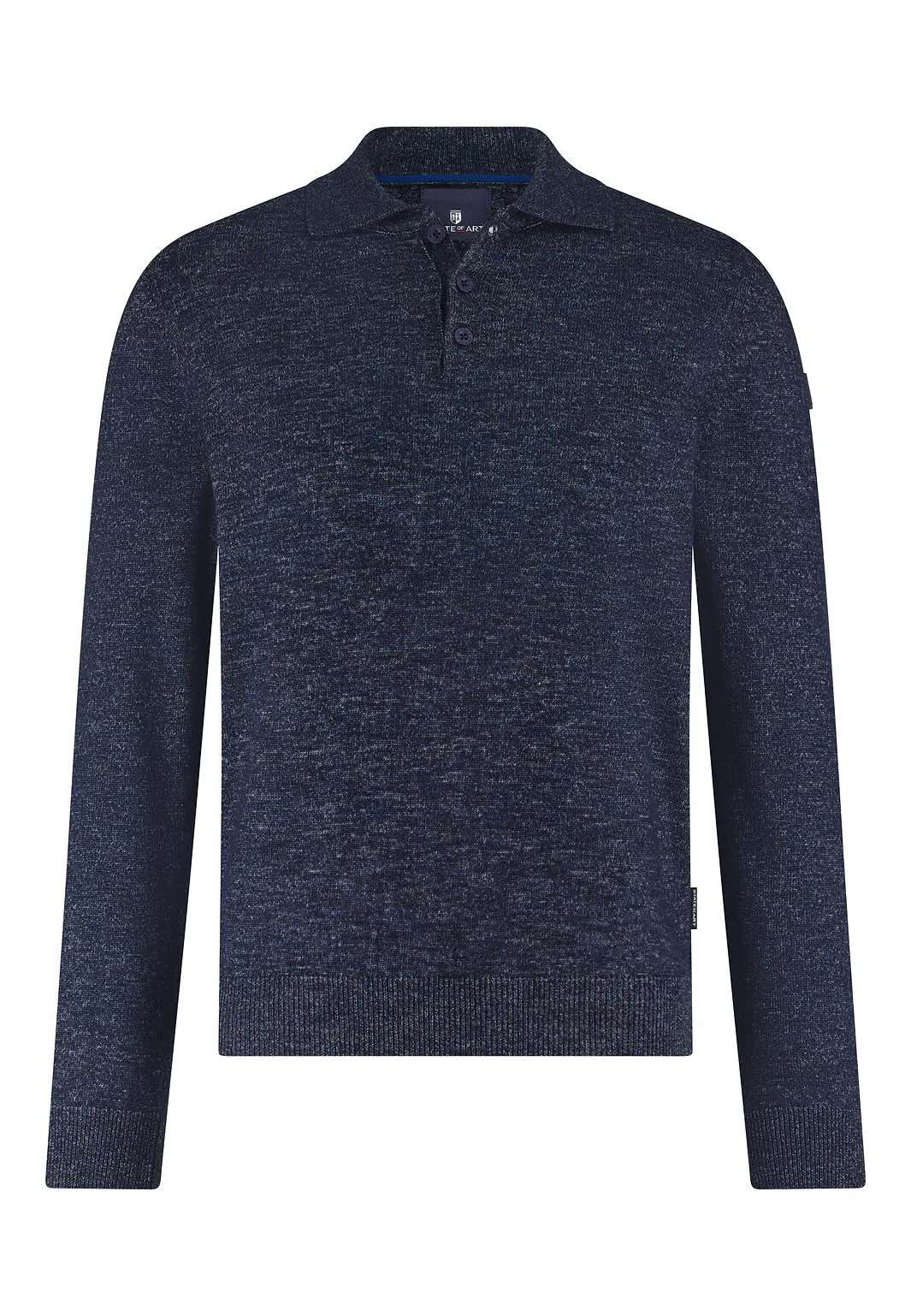 Trui polokraag - blauw