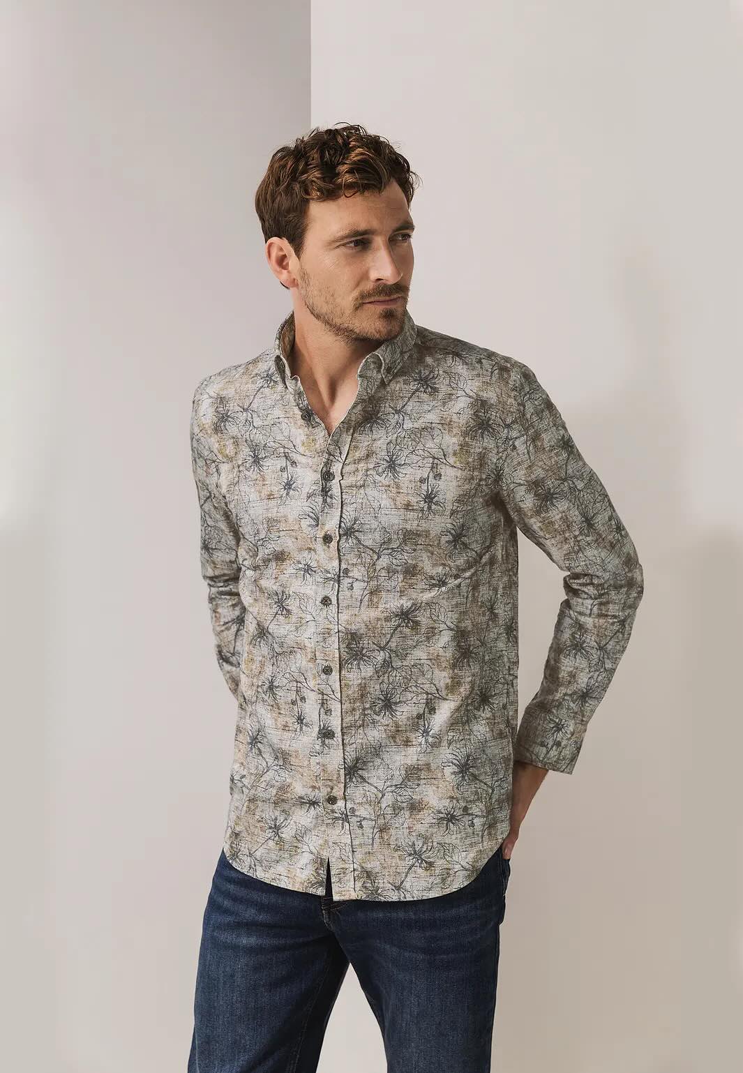 Overhemd flanel - bruin