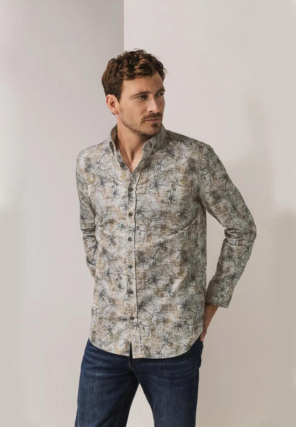 Overhemd flanel - bruin
