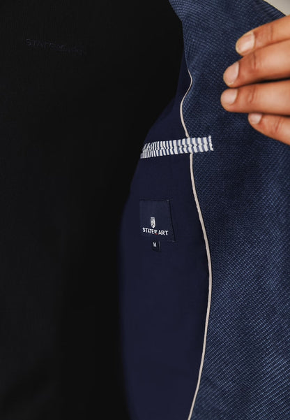 Colbert babycord - blauw