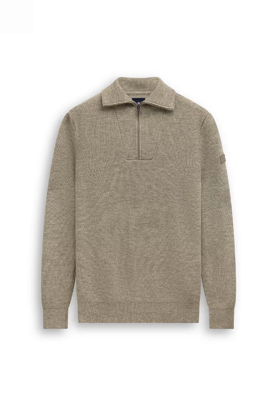 Trui schipper - taupe