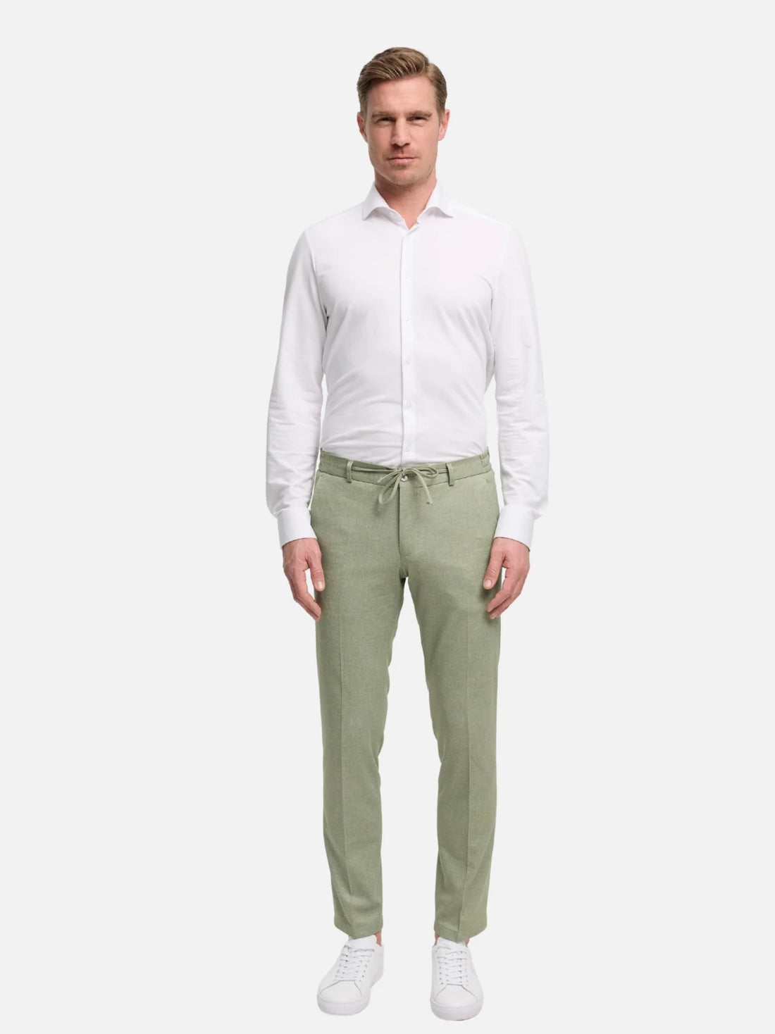 Chino jersey DiSpartaflexSE - groen