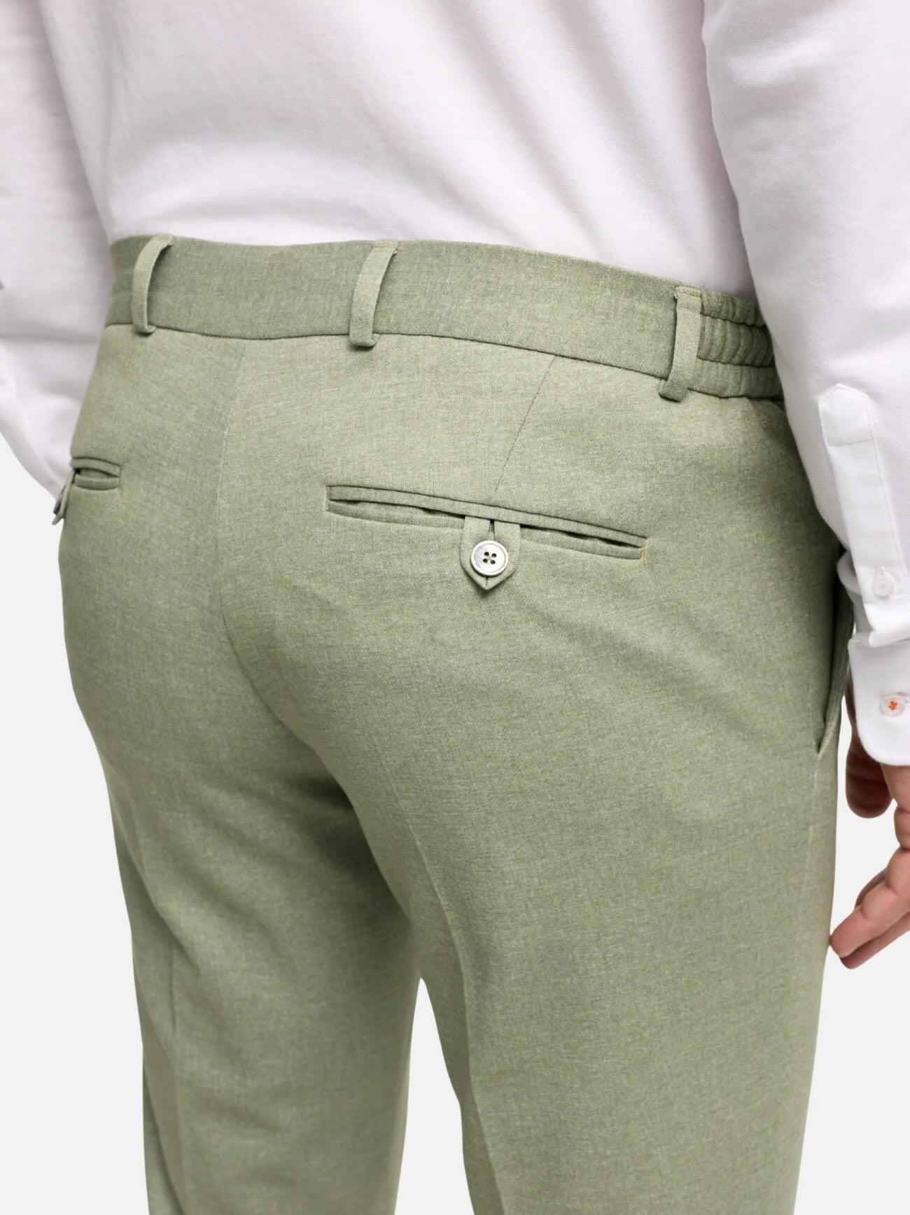 Chino jersey DiSpartaflexSE - groen
