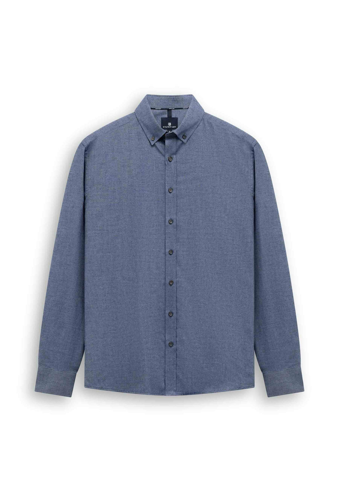 Overhemd twill - blauw