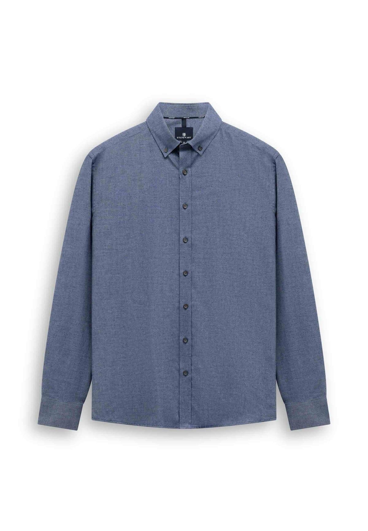 Overhemd twill - blauw