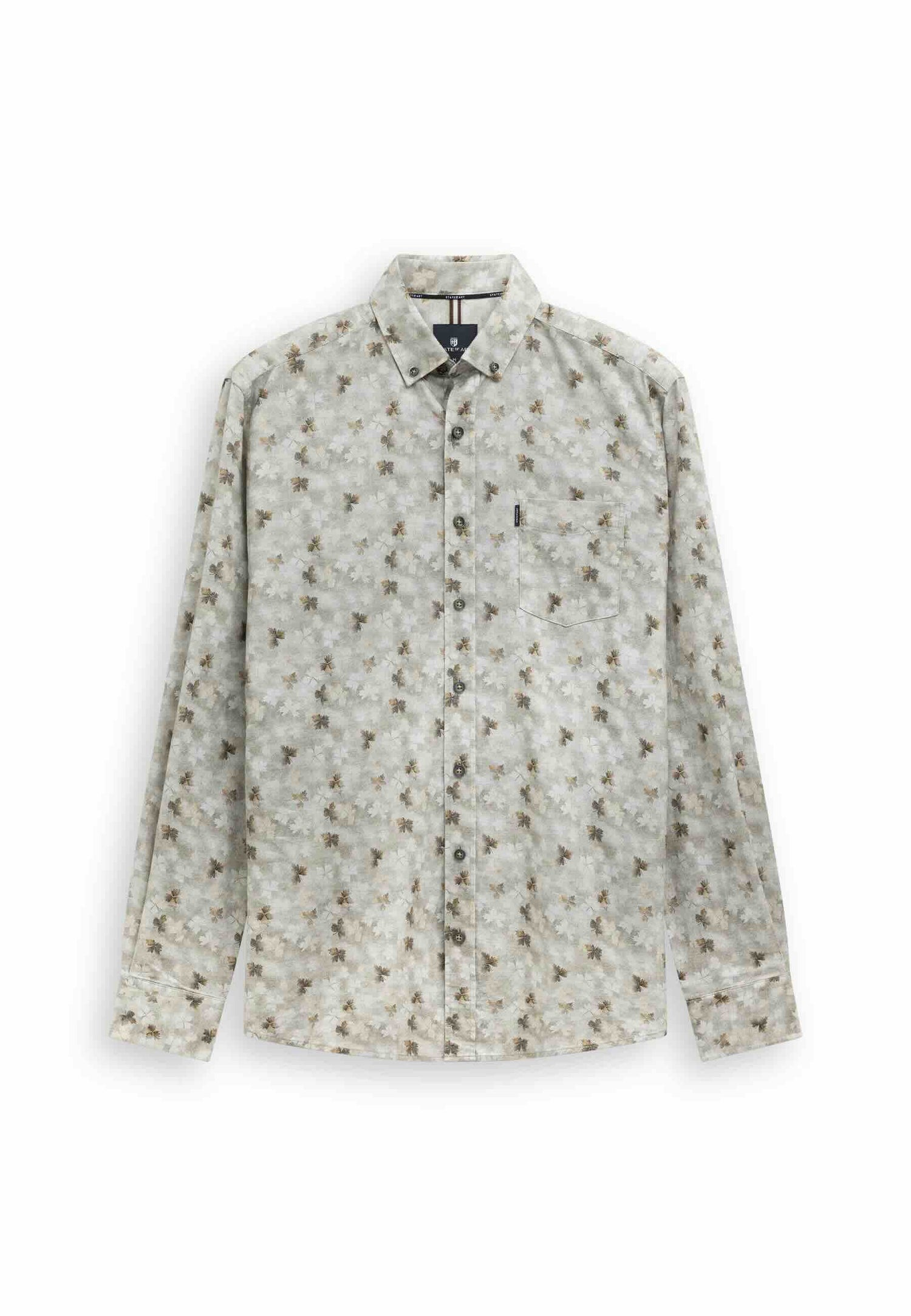 Overhemd flanel - taupe / beige