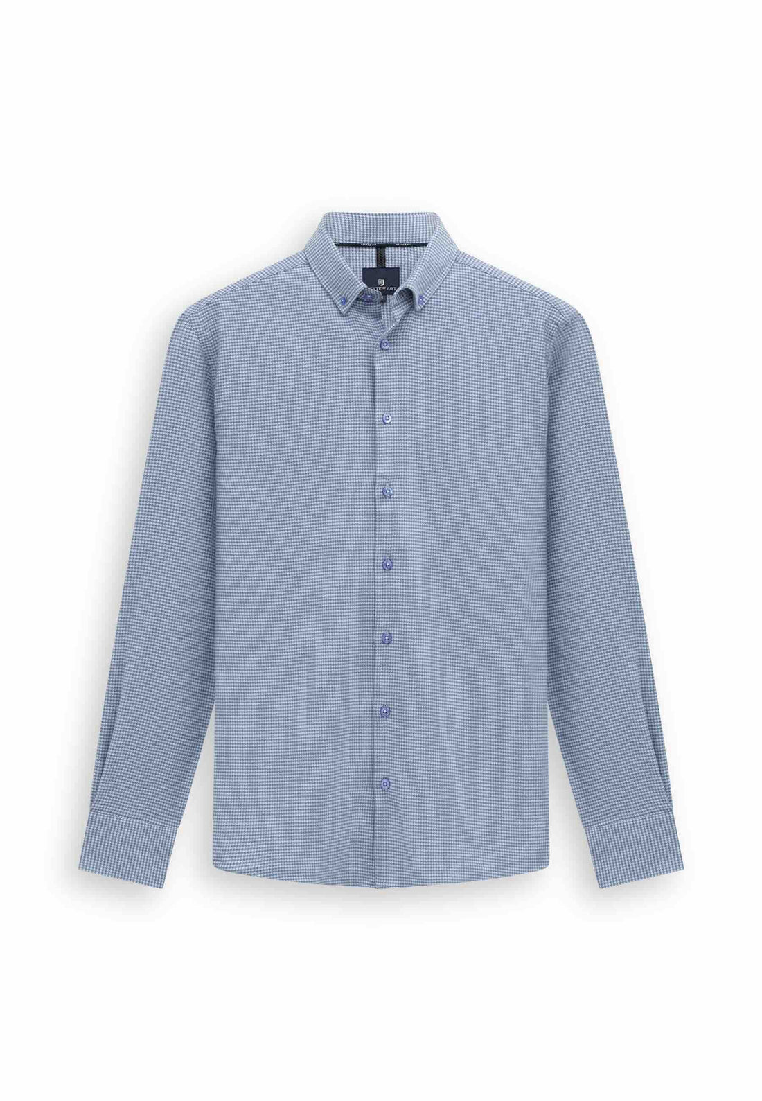 Overhemd ruitpatroon - blauw