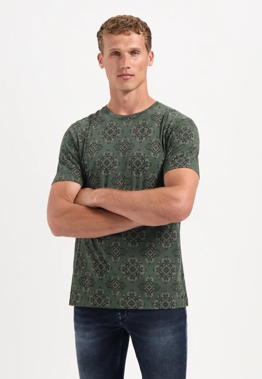 T-shirt print - groen