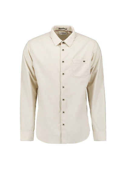 Overhemd visgraat  - beige