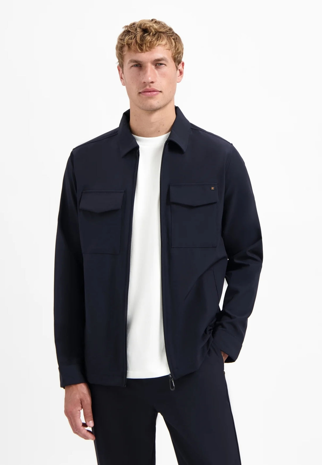 Overshirt Sedoc travel - blauw