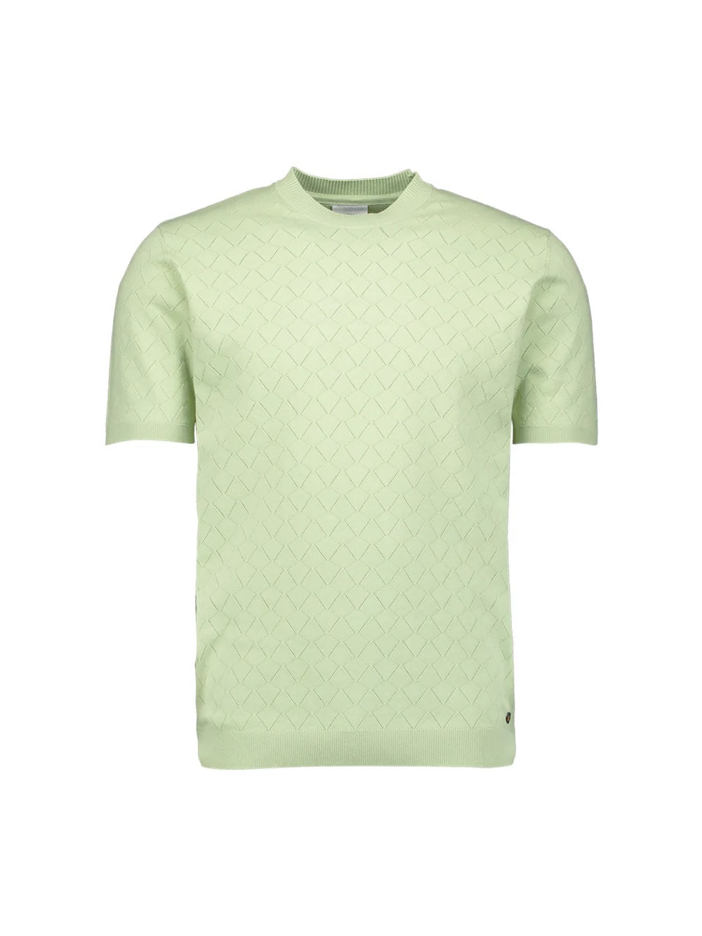 T-shirt gebreid- groen