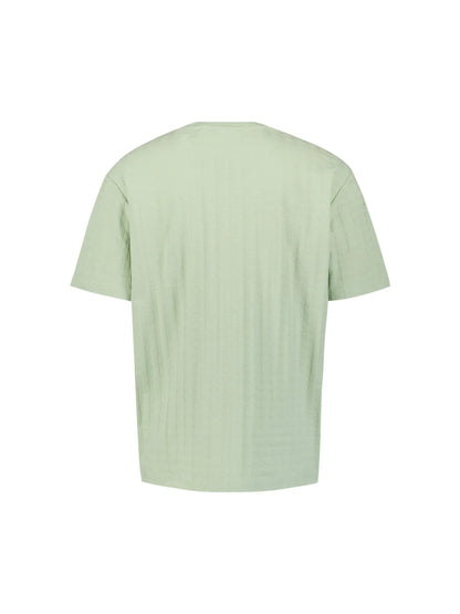 T-shirt reliëf - groen