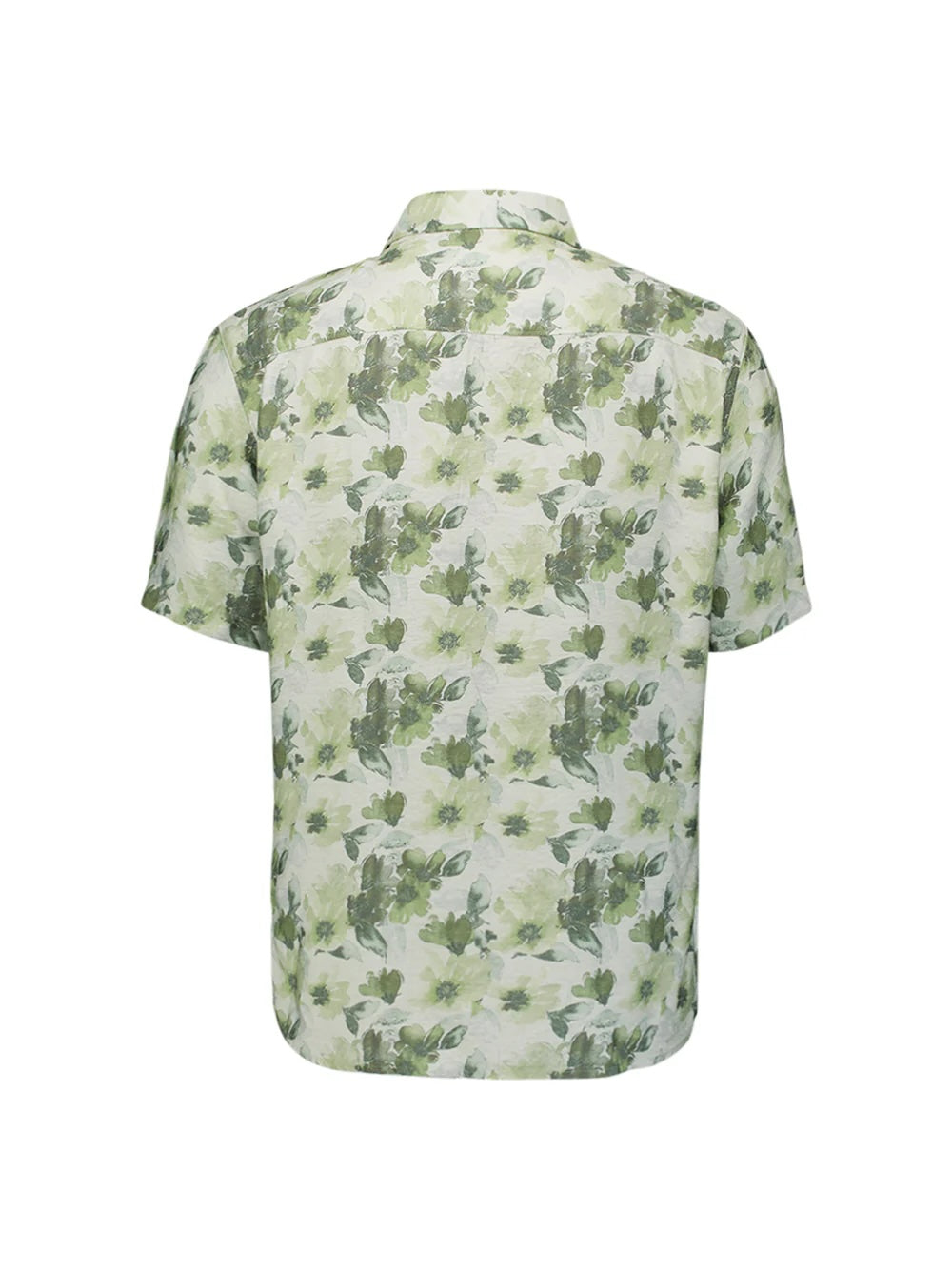 Overhemd met print - groen