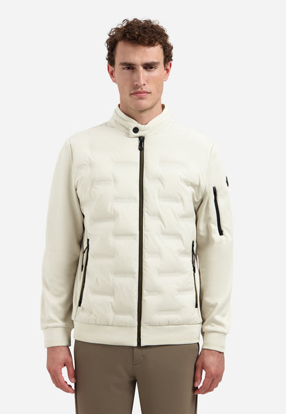 Jack kort gewatteerd - beige