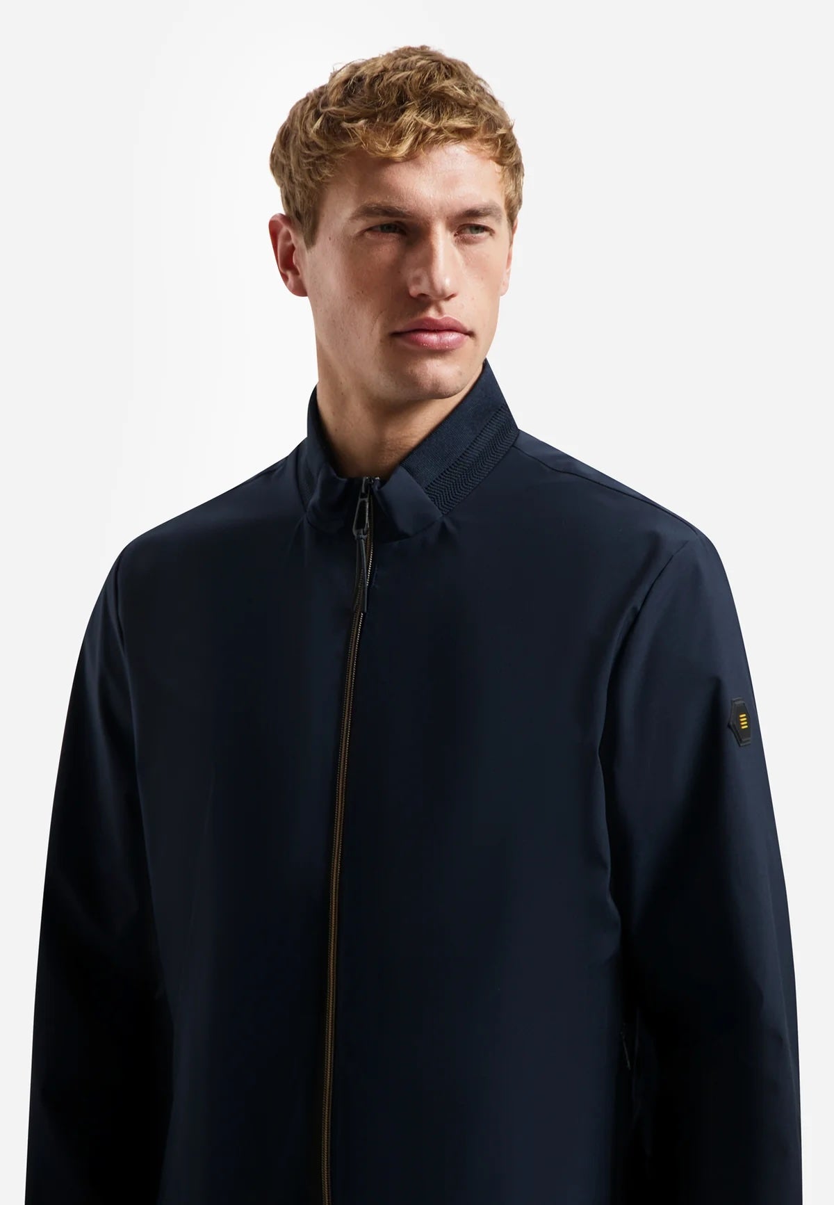 Jack contrasterende rits- blauw