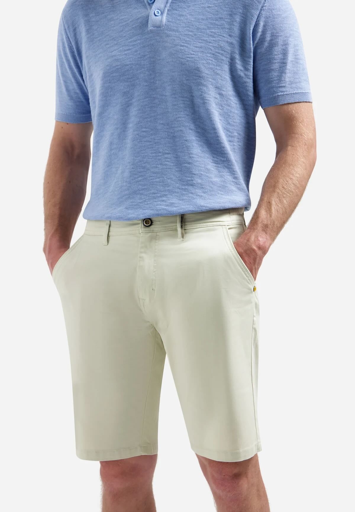 Short chino stretch - stone