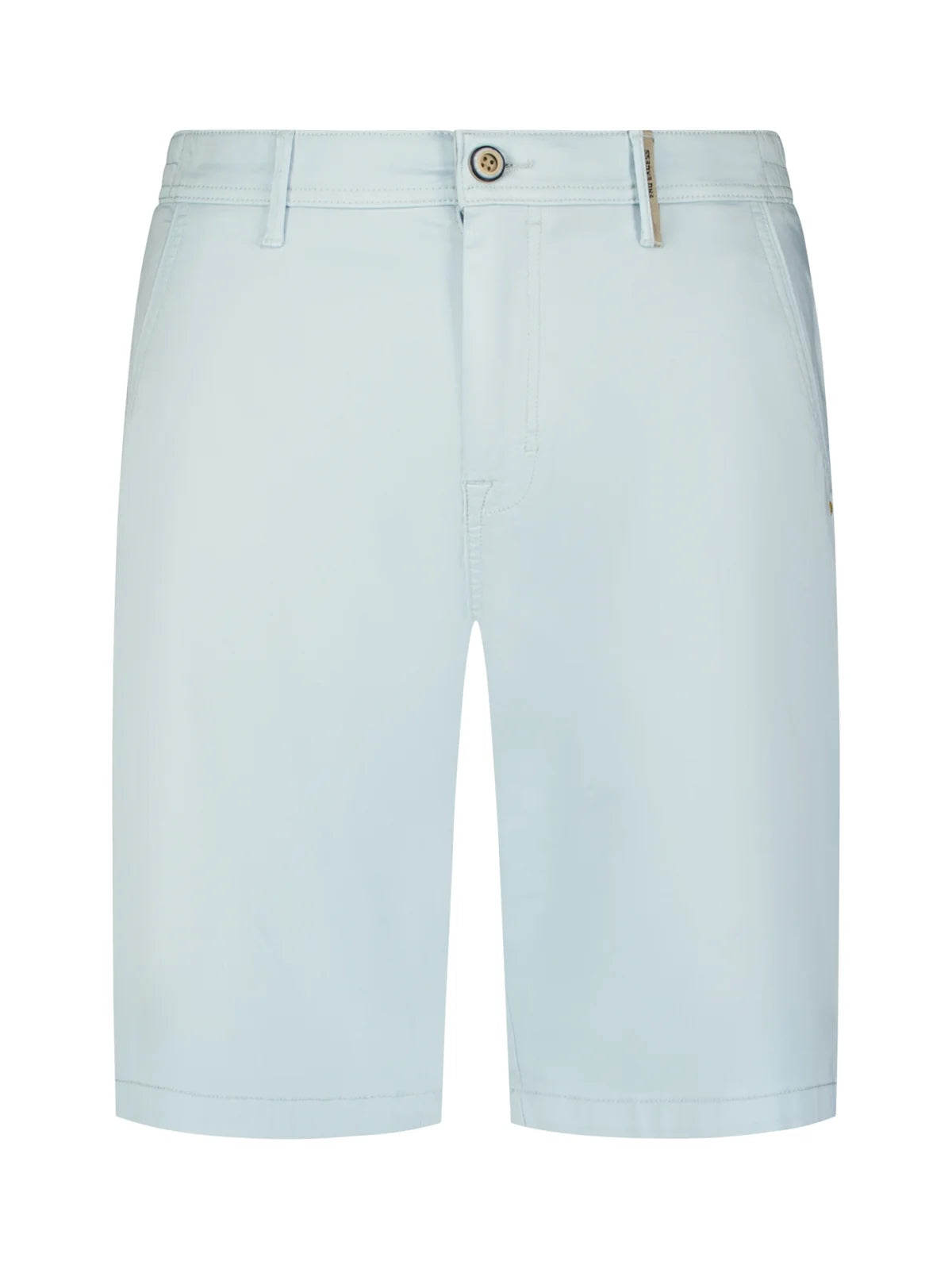 Short chino stretch - lichtblauw
