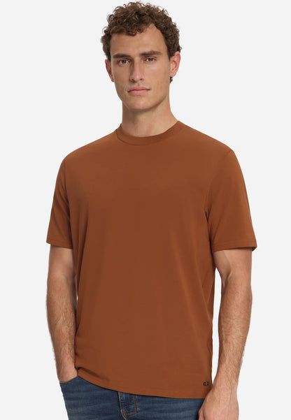 T-Shirt stretch - caramel