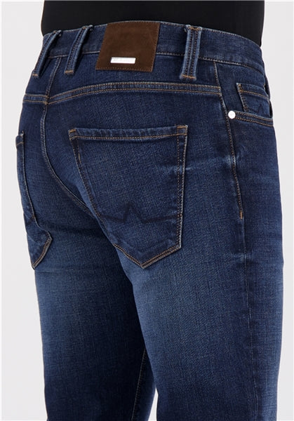 Jeans Slim stretch - blauw