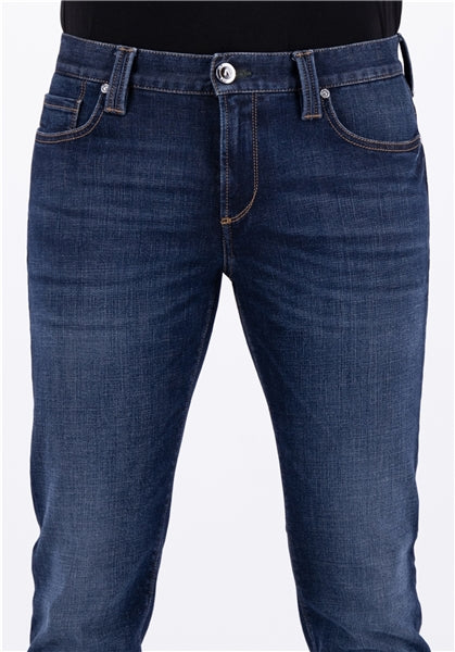 Jeans Slim stretch - blauw