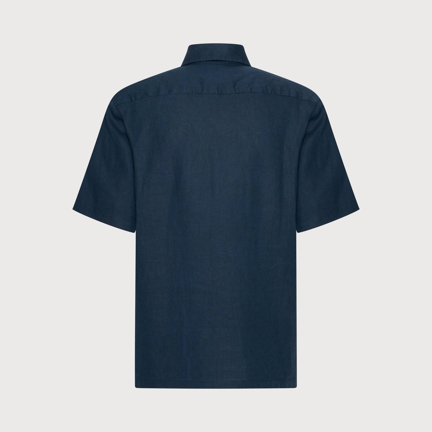 Overhemd linnen - navyblauw