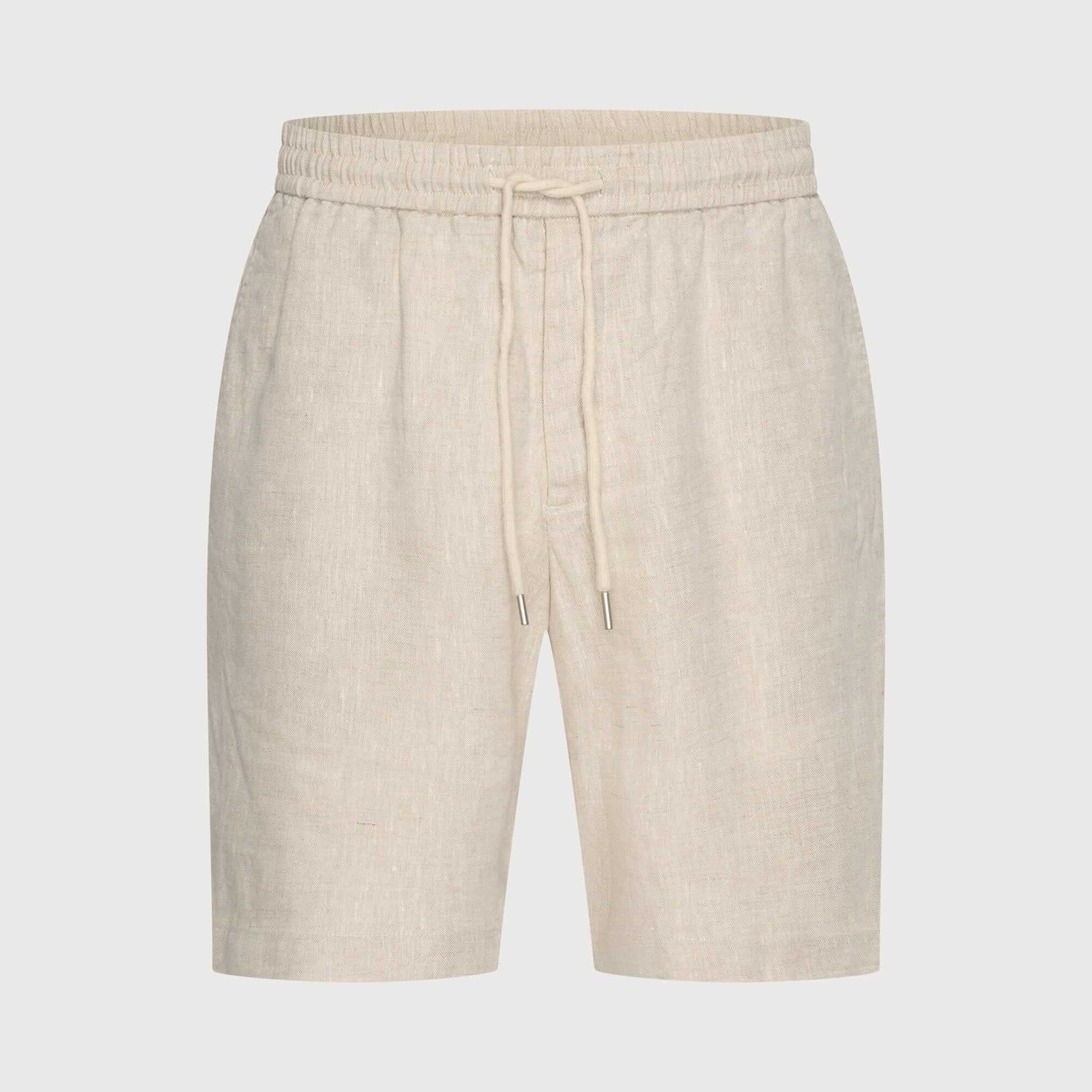 Short linnen - beige