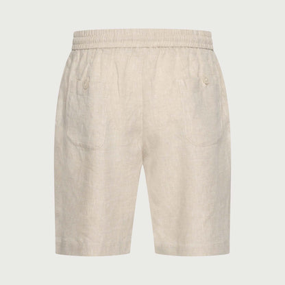Short linnen - beige