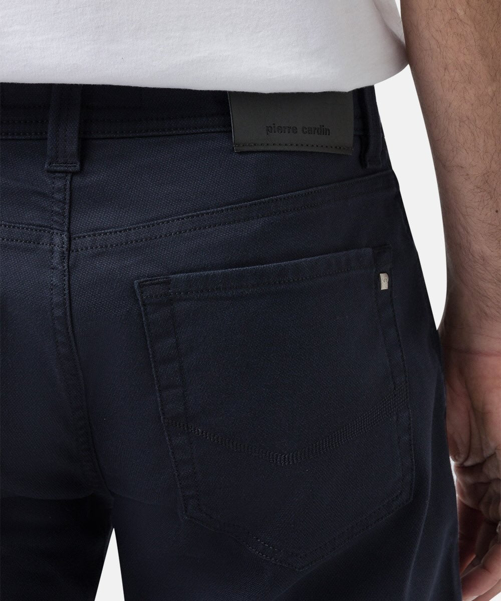 Jeans Lyon katoenmix - blauw