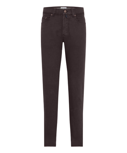 Jeans Lyon Colored Denim - donkerbruin
