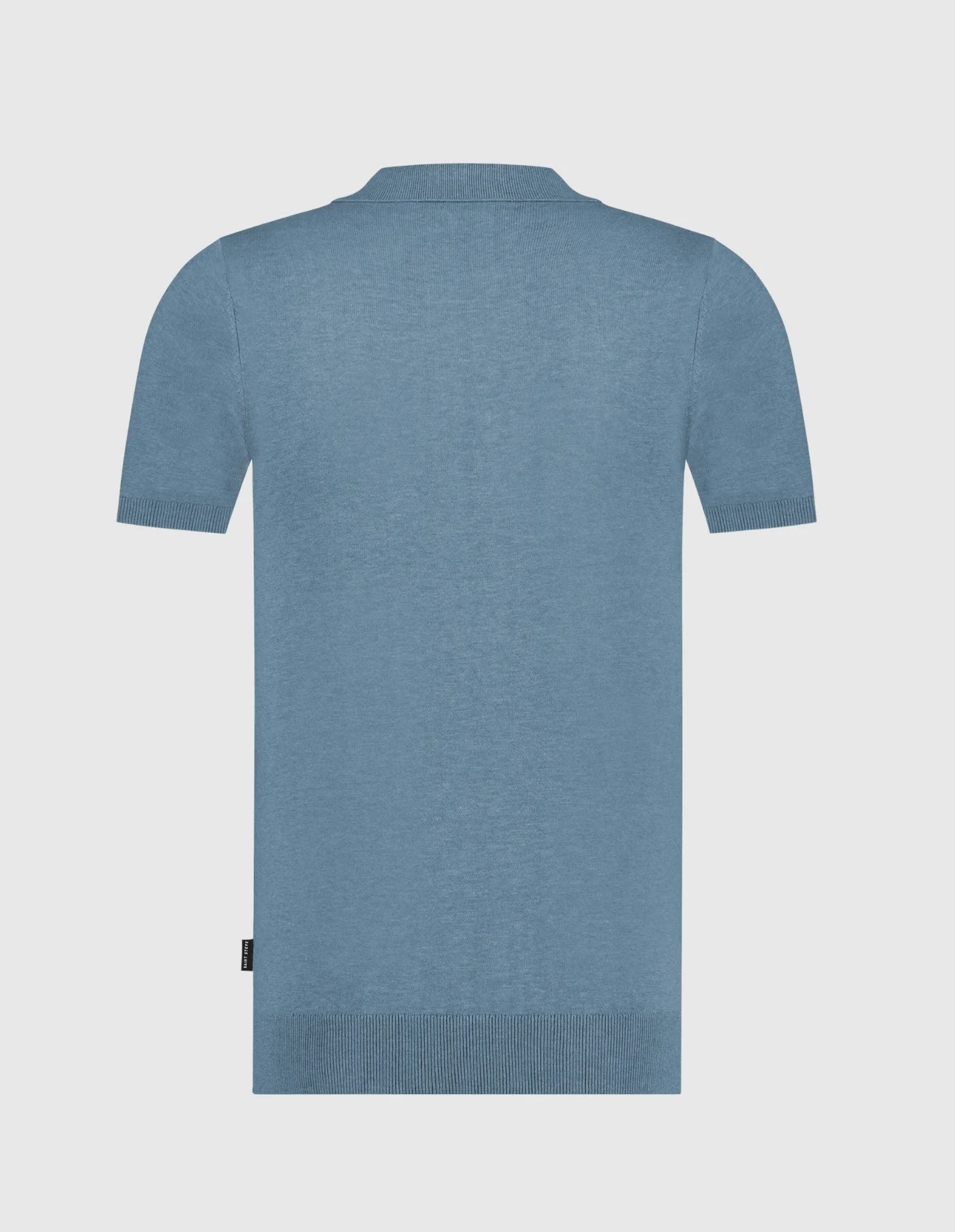 Polo CHRIS korte mouw - jeansblauw