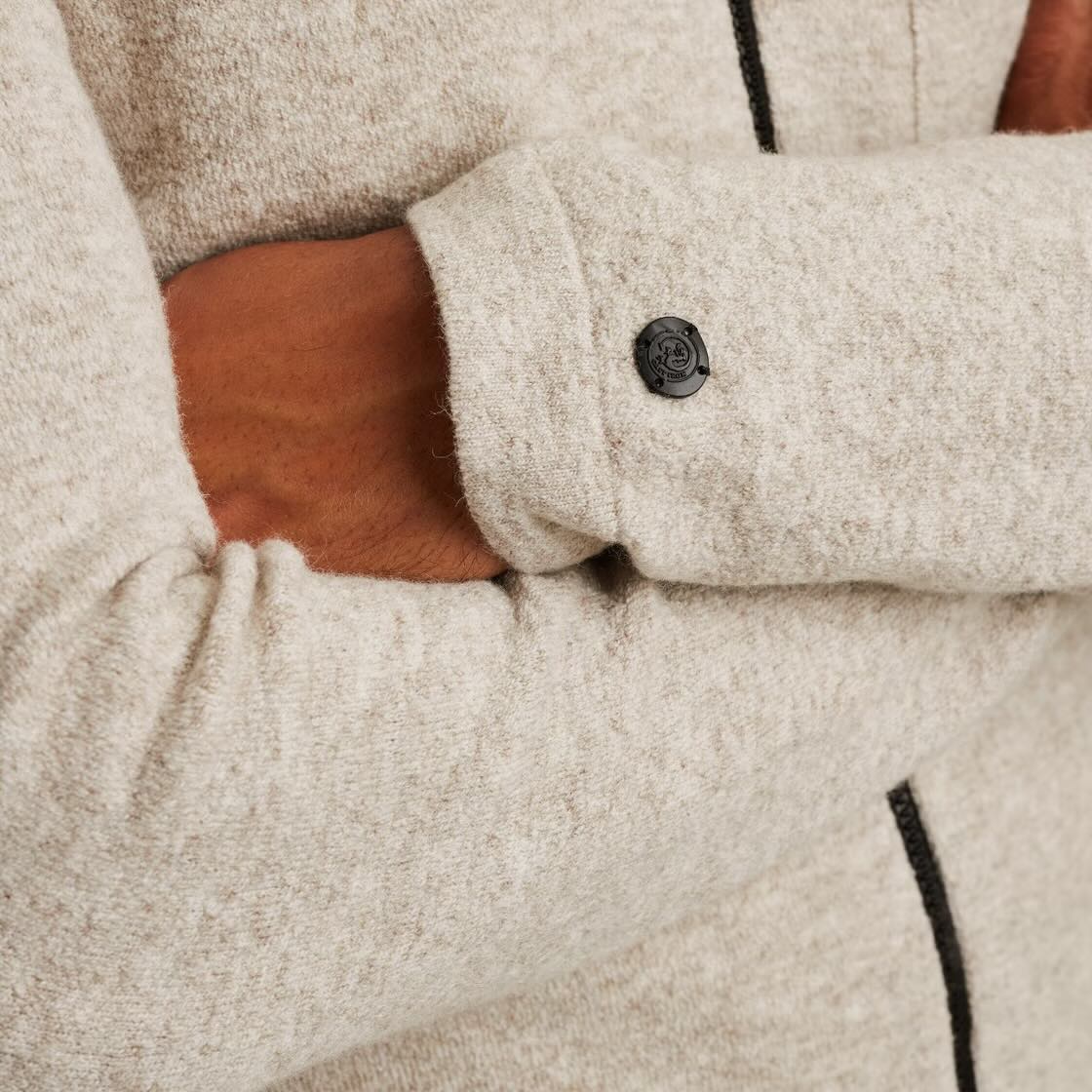 Vest woolblend - beige