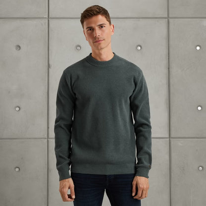 Trui ronde hals - grijs