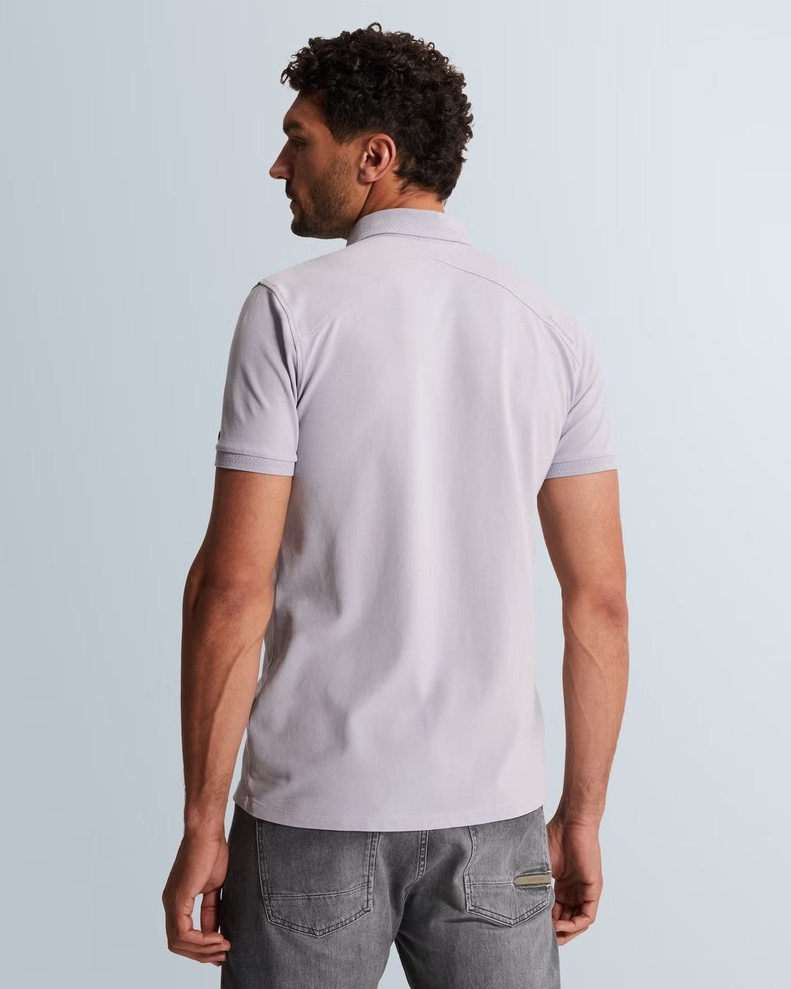 Polo met stretch - lila