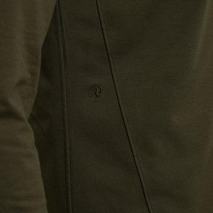 Overhemd twill jersey - groen