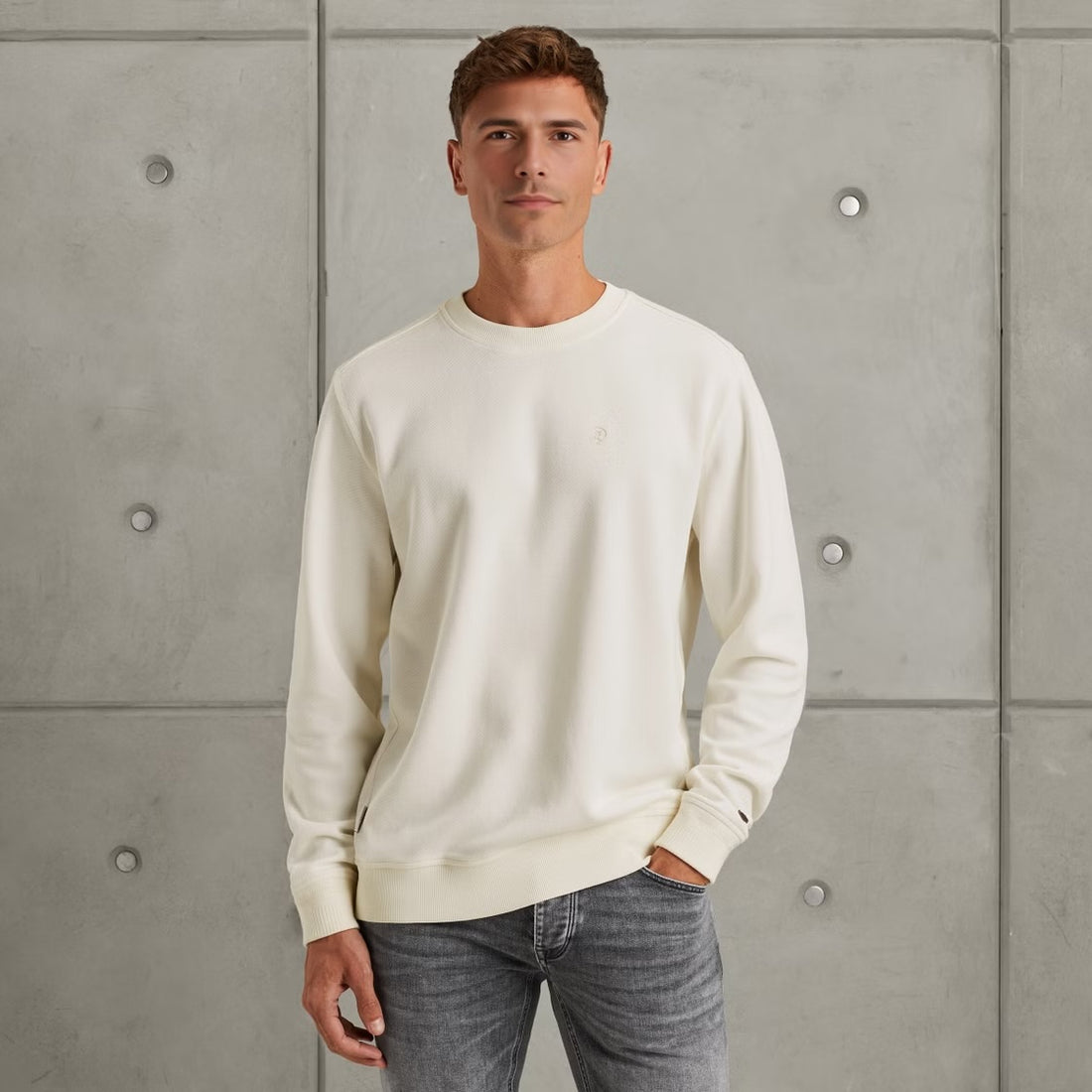 Sweatshirt - snow white