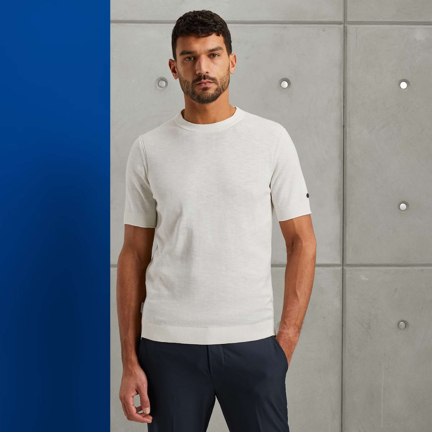 T-shirt met raglanmouw - wit