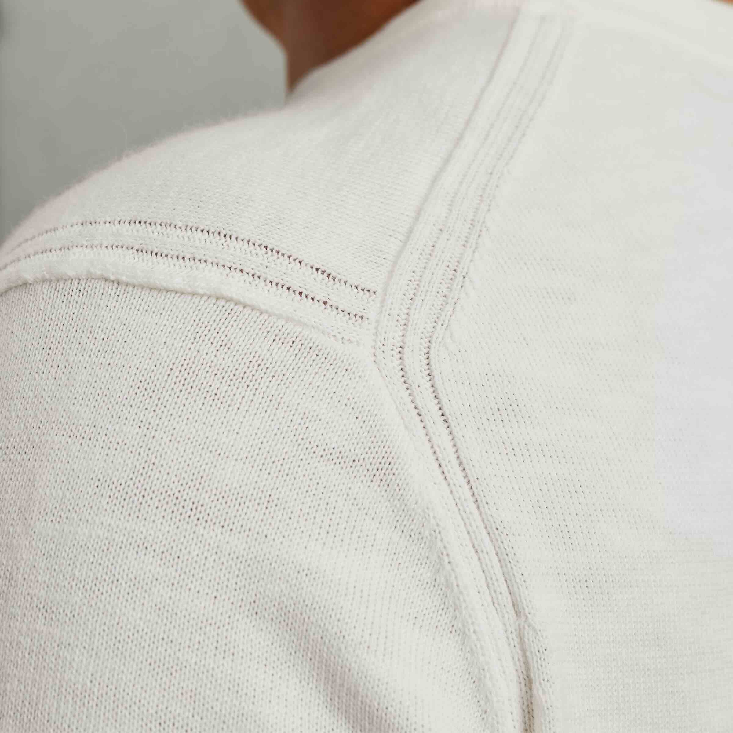 T-shirt met raglanmouw - wit