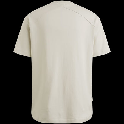 T-shirt met artwork - beige